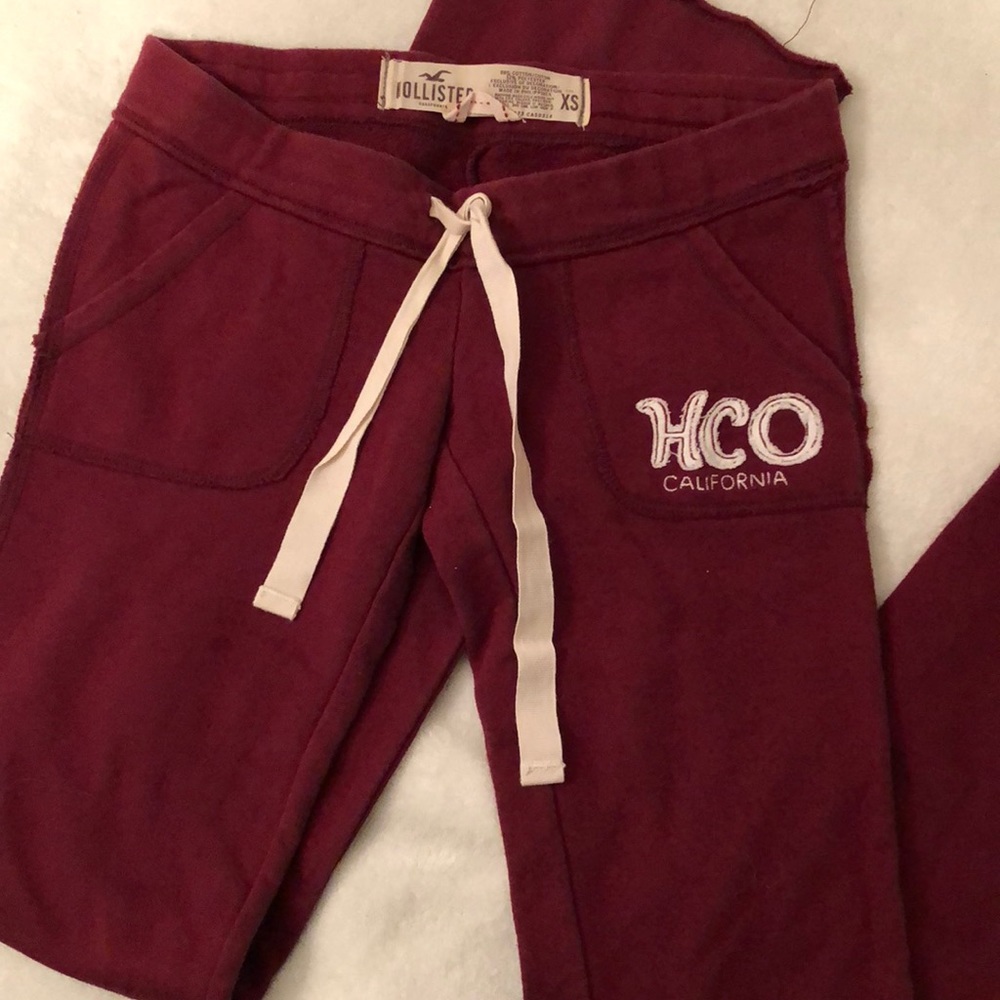 Hollister wide leg sweatpants